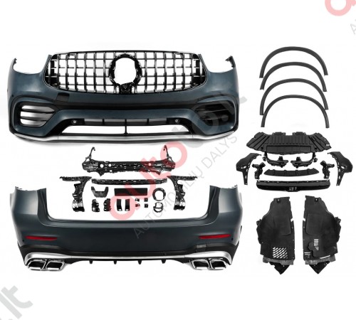 Mercedes GLC X253 63 AMG apdailos komplektas 2020+